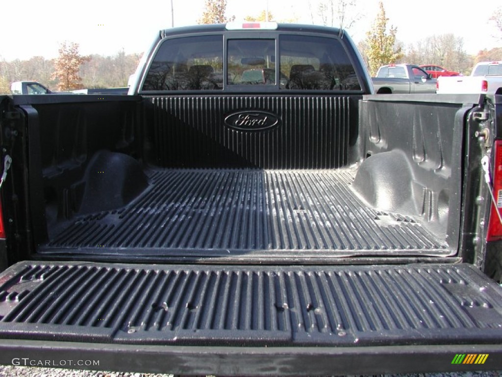 2005 F150 XLT SuperCab 4x4 - Black / Tan photo #11