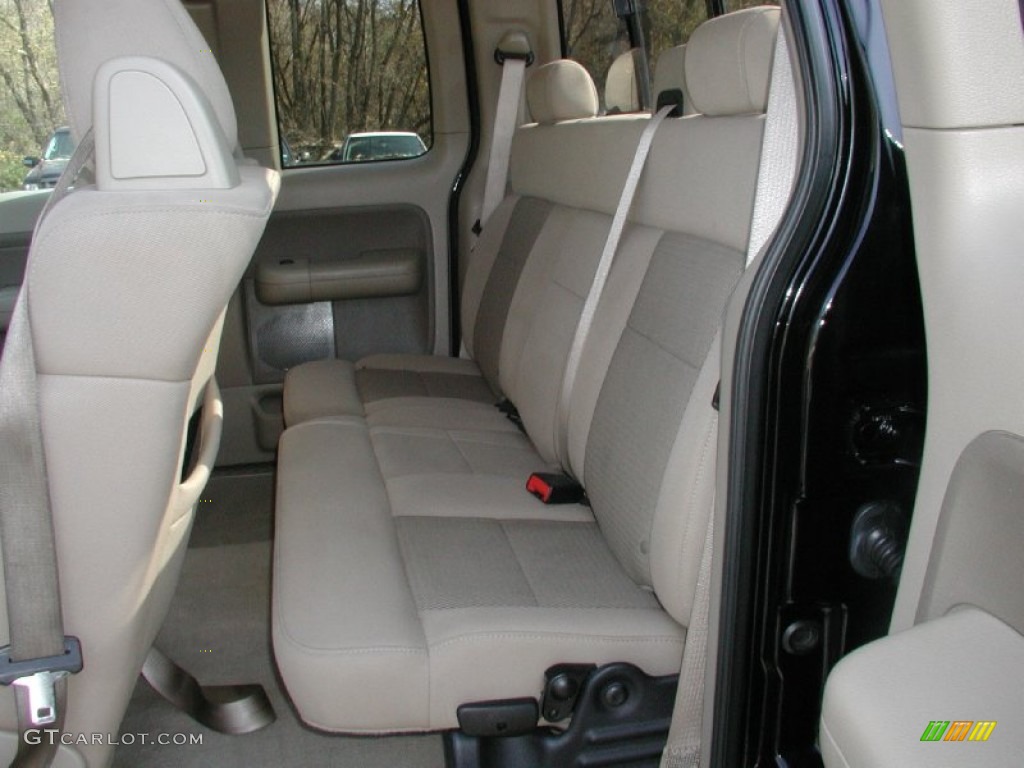 2005 F150 XLT SuperCab 4x4 - Black / Tan photo #58