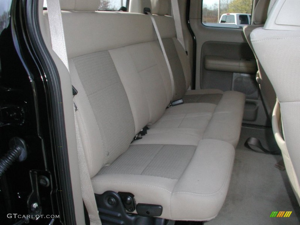 2005 F150 XLT SuperCab 4x4 - Black / Tan photo #62