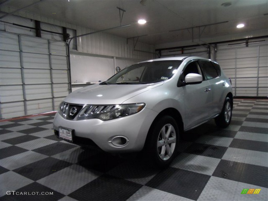 2009 Murano S - Brilliant Silver Metallic / Black photo #3