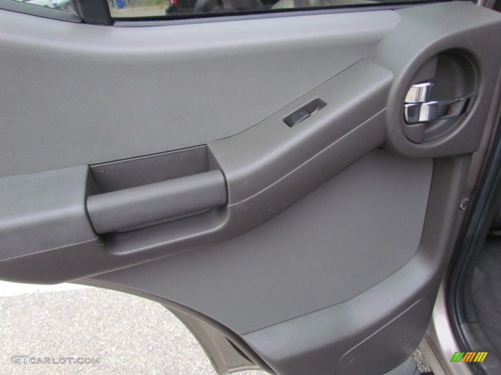 2007 Nissan Xterra S 4x4 Steel/Graphite Door Panel Photo #72816034