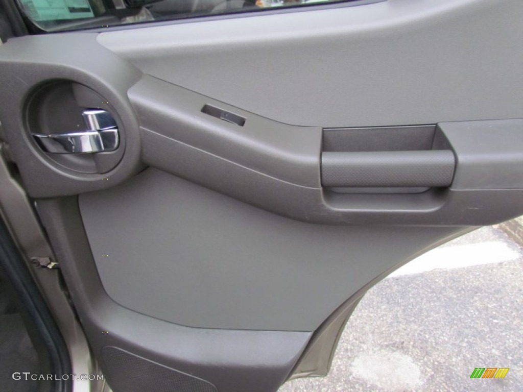 2007 Nissan Xterra S 4x4 Steel/Graphite Door Panel Photo #72816106