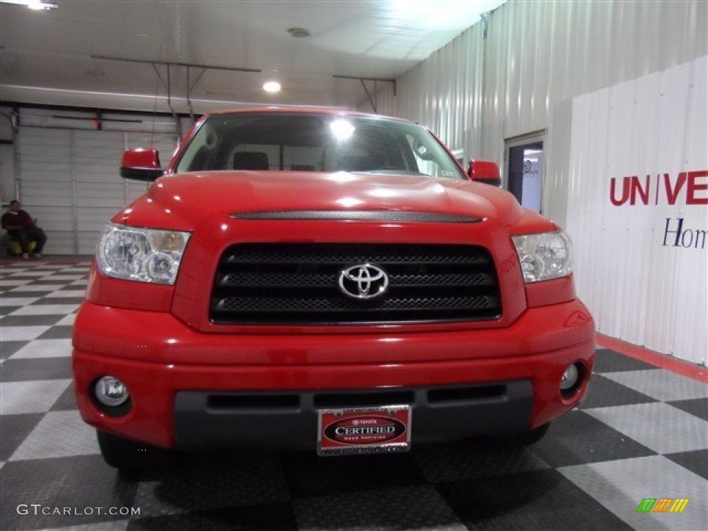 2009 Tundra TRD Sport Double Cab - Radiant Red / Black photo #2