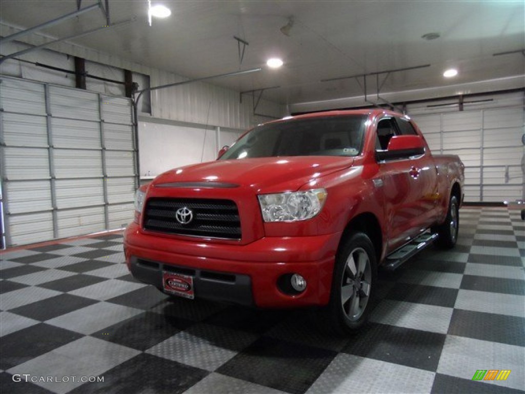 2009 Tundra TRD Sport Double Cab - Radiant Red / Black photo #3