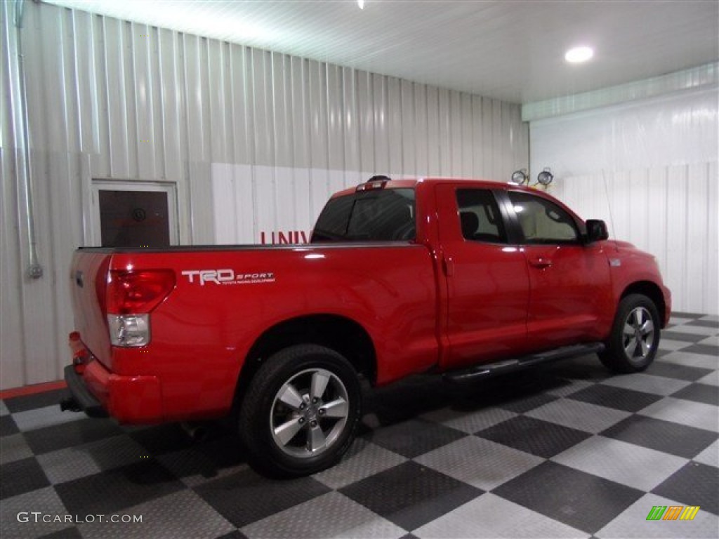 2009 Tundra TRD Sport Double Cab - Radiant Red / Black photo #7