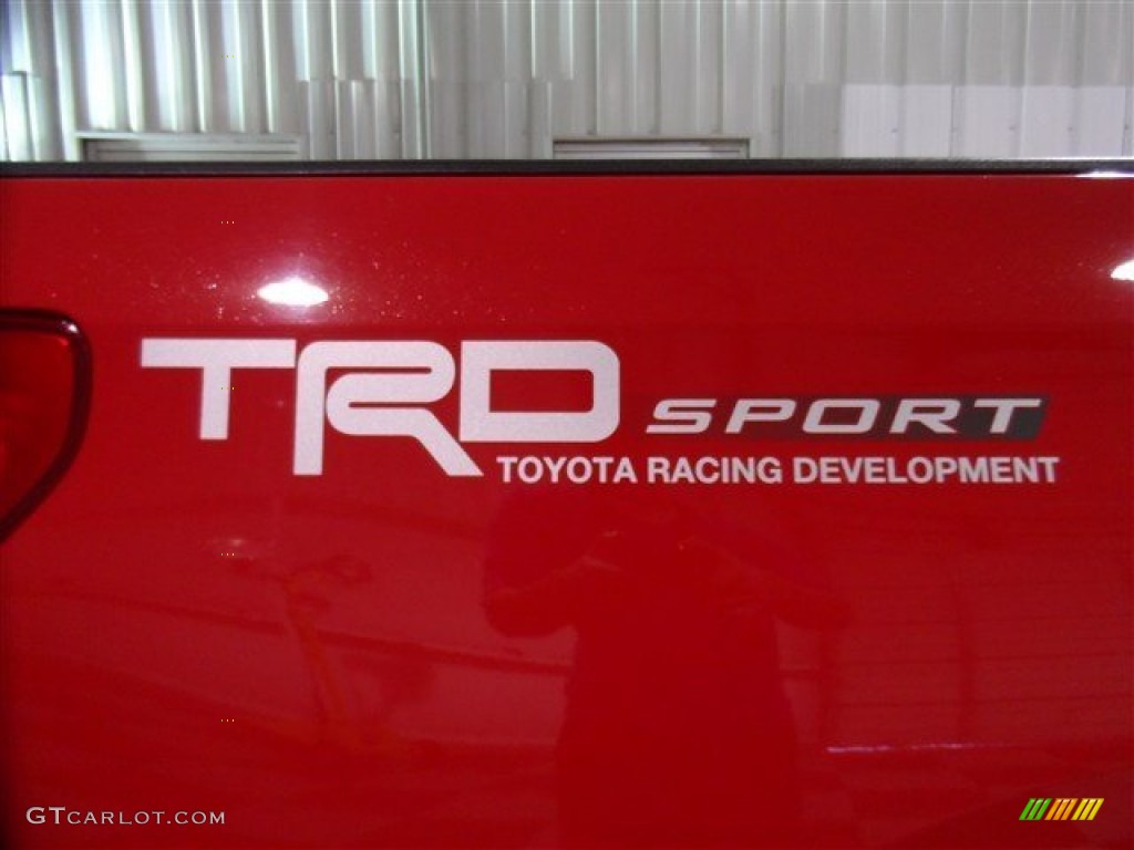2009 Tundra TRD Sport Double Cab - Radiant Red / Black photo #8