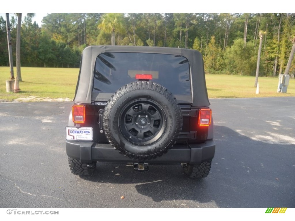 2010 Wrangler Rubicon 4x4 - Black / Dark Slate Gray/Medium Slate Gray photo #7