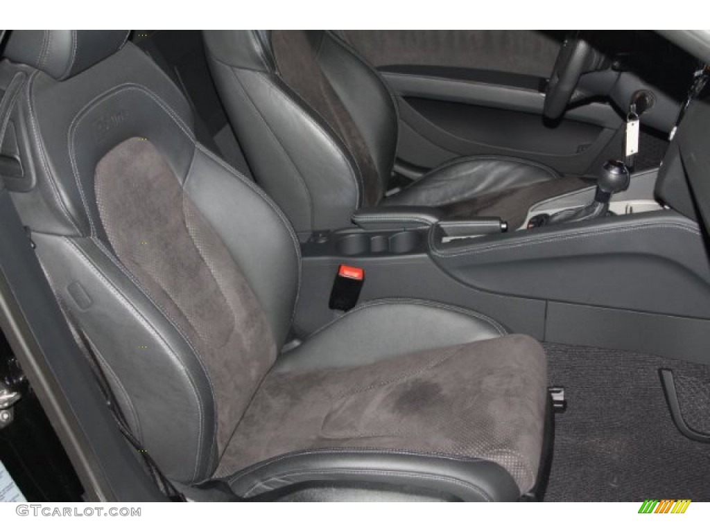 Black Interior 2011 Audi TT 2.0T quattro Roadster Photo #72818476