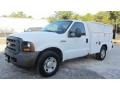 Oxford White - F250 Super Duty XL Regular Cab Utility Photo No. 4