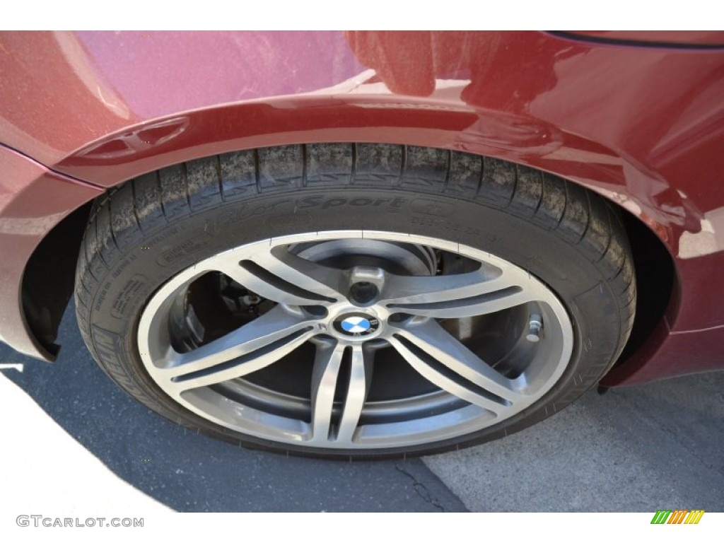 2008 M6 Convertible - Indianapolis Red Metallic / Black photo #2