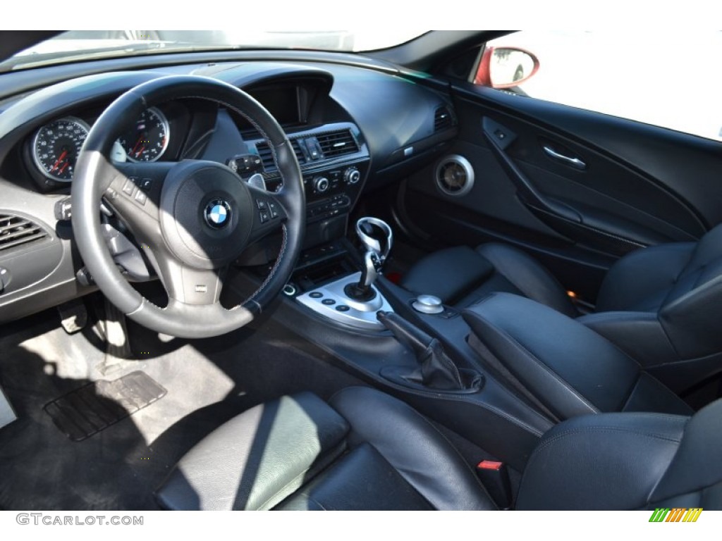 2008 M6 Convertible - Indianapolis Red Metallic / Black photo #4