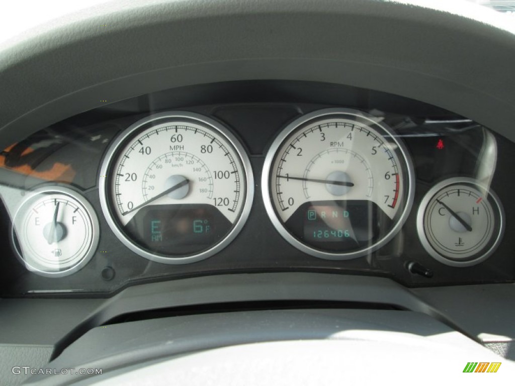 2008 Chrysler Town & Country Limited Gauges Photo #72819694