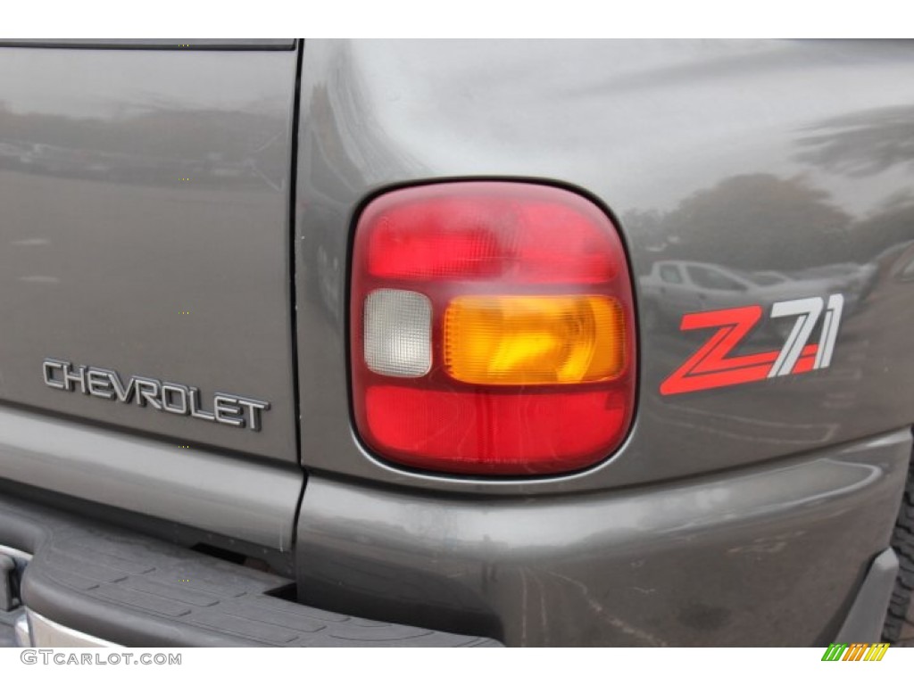 2000 Silverado 1500 Z71 Extended Cab 4x4 - Charcoal Gray Metallic / Graphite photo #18