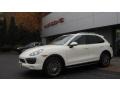 2011 Sand White Porsche Cayenne S  photo #3