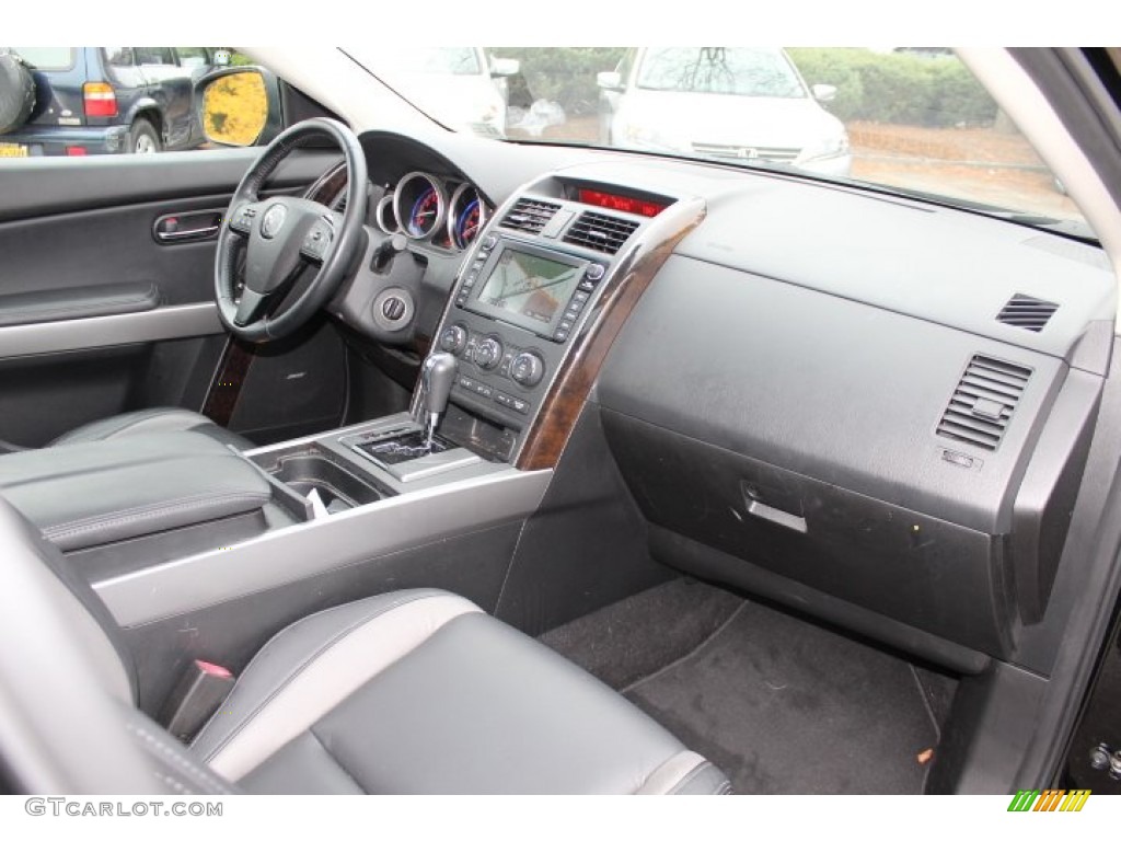 2010 Mazda CX-9 Grand Touring AWD Black Dashboard Photo #72821560