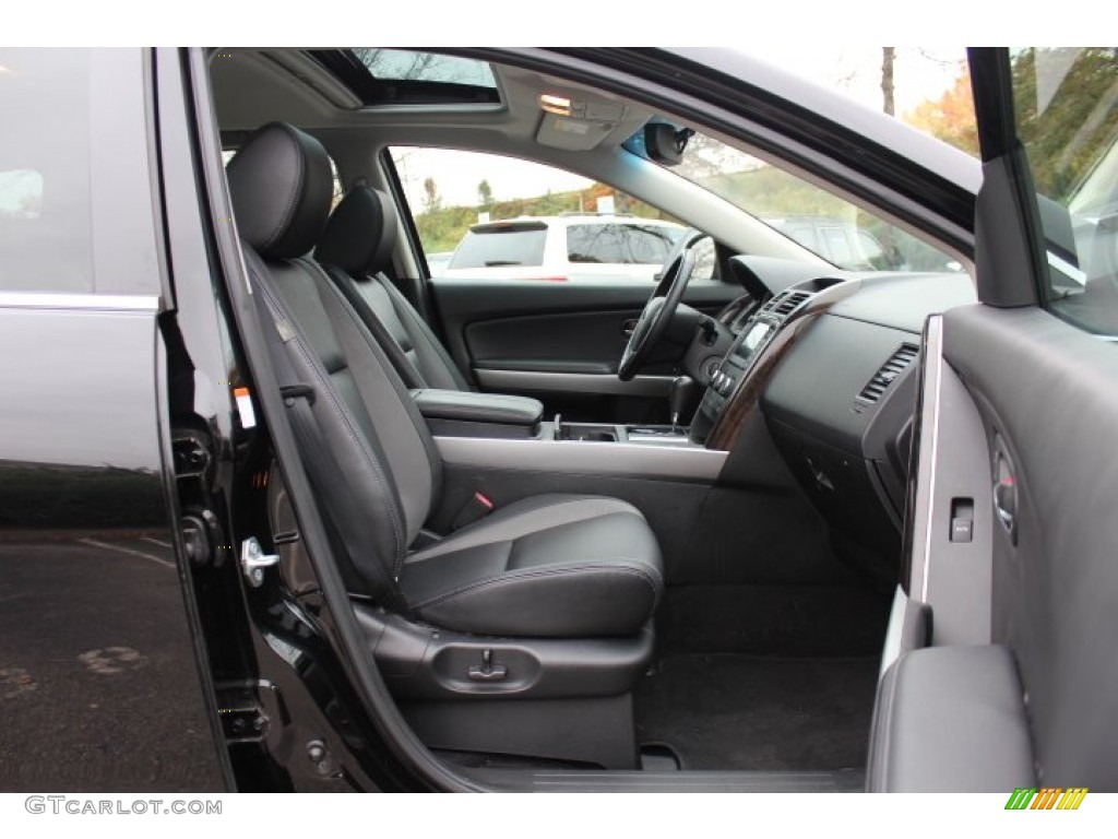 Black Interior 2010 Mazda CX-9 Grand Touring AWD Photo #72821569
