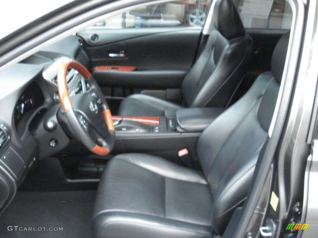2010 RX 350 AWD - Truffle Brown Mica / Black/Brown Walnut photo #10