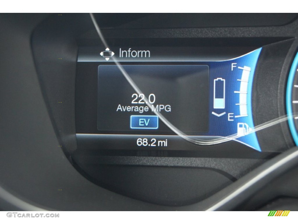 2013 C-Max Hybrid SEL - Blue Candy / Charcoal Black photo #35