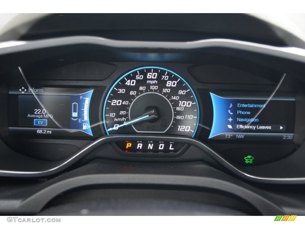 2013 Ford C-Max Hybrid SEL Gauges Photo #72821962