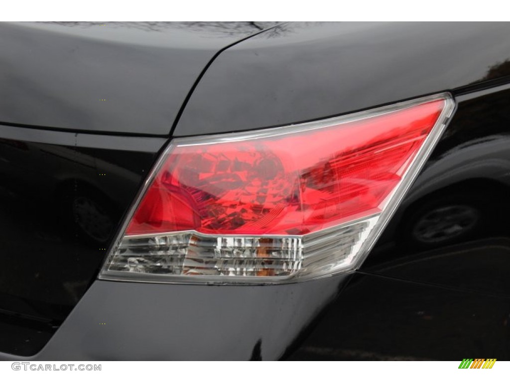2009 Accord EX-L Sedan - Crystal Black Pearl / Black photo #21