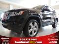 Brilliant Black Crystal Pearl - Grand Cherokee Overland Photo No. 1