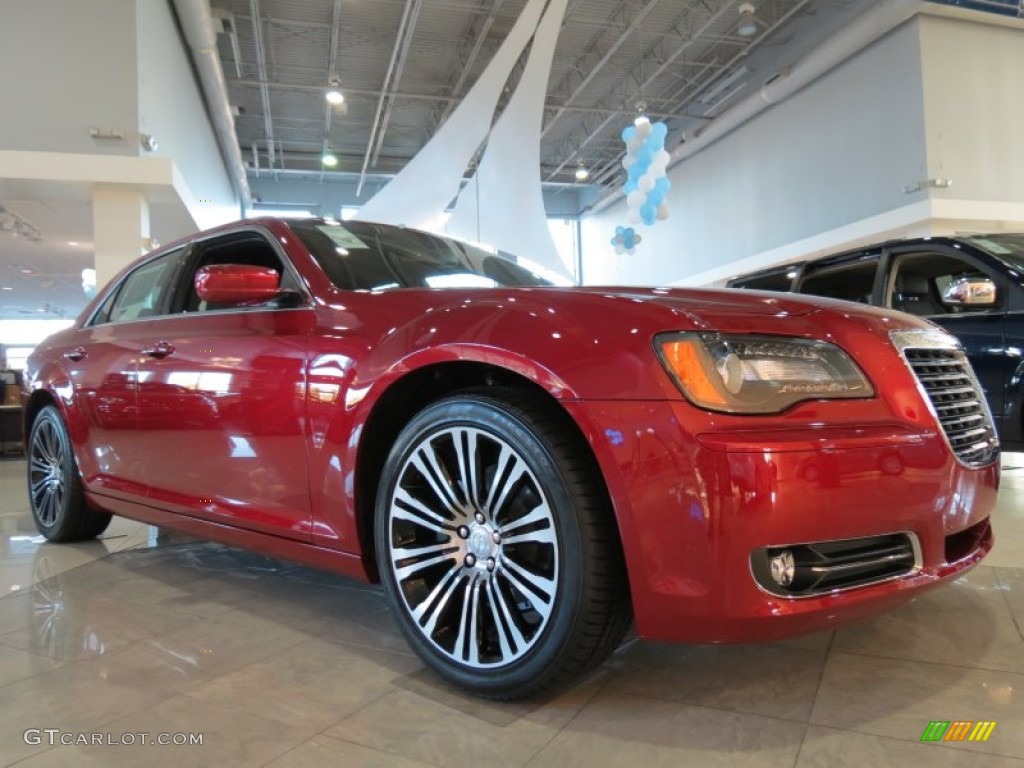 Deep Cherry Red Crystal Pearl 2013 Chrysler 300 S V6 Exterior Photo #72823023
