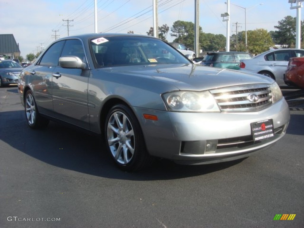 2003 M 45 Sport Sedan - Brilliant Silver Metallic / Graphite photo #1