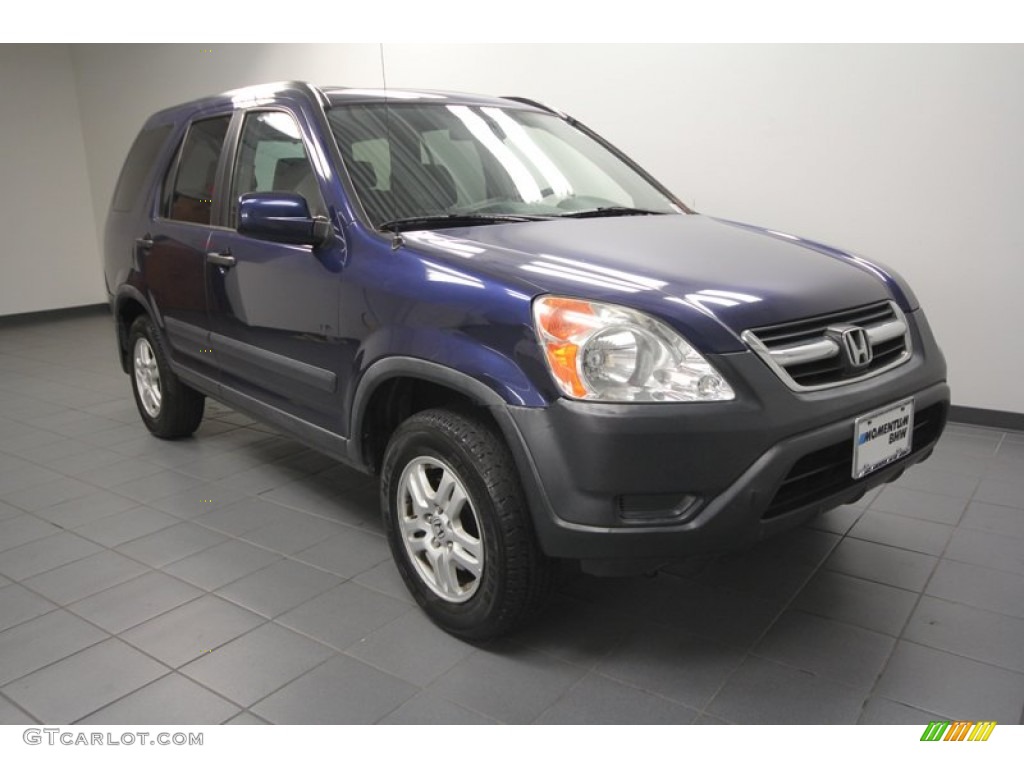 2004 CR-V EX 4WD - Eternal Blue Pearl / Black photo #1