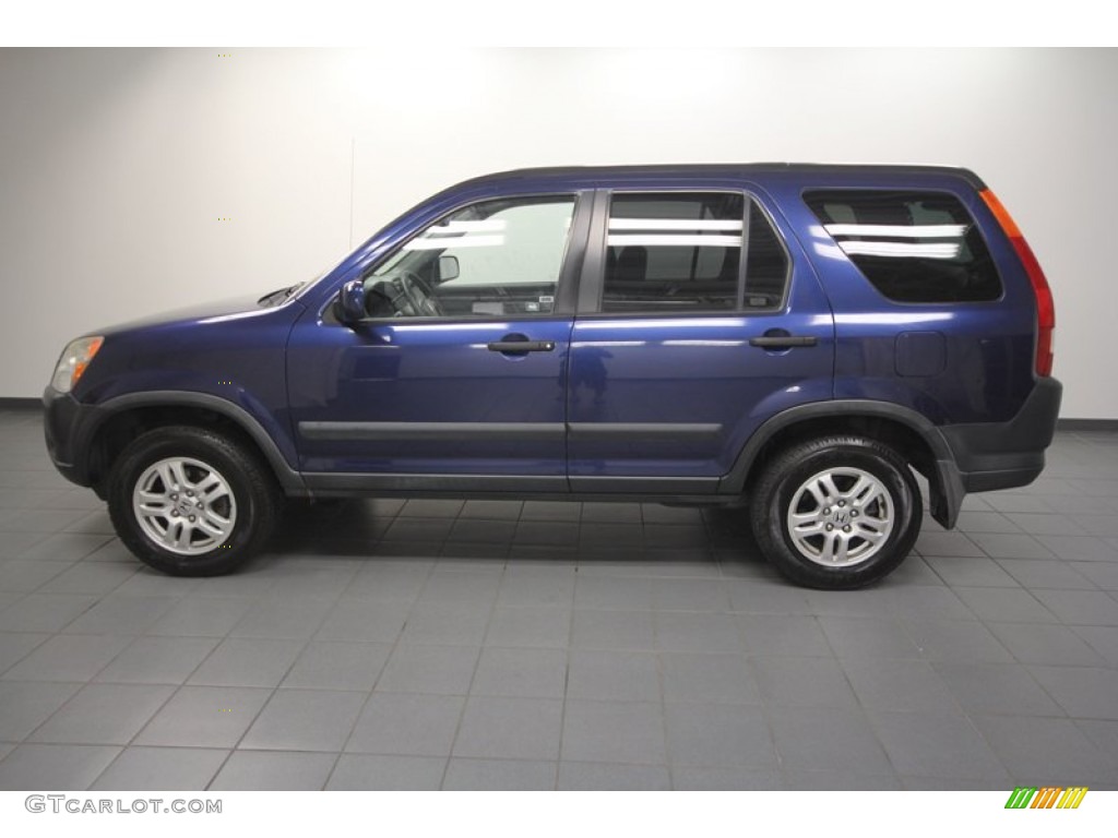 2004 CR-V EX 4WD - Eternal Blue Pearl / Black photo #2