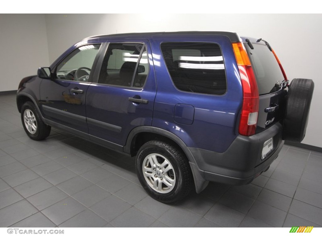 2004 CR-V EX 4WD - Eternal Blue Pearl / Black photo #5