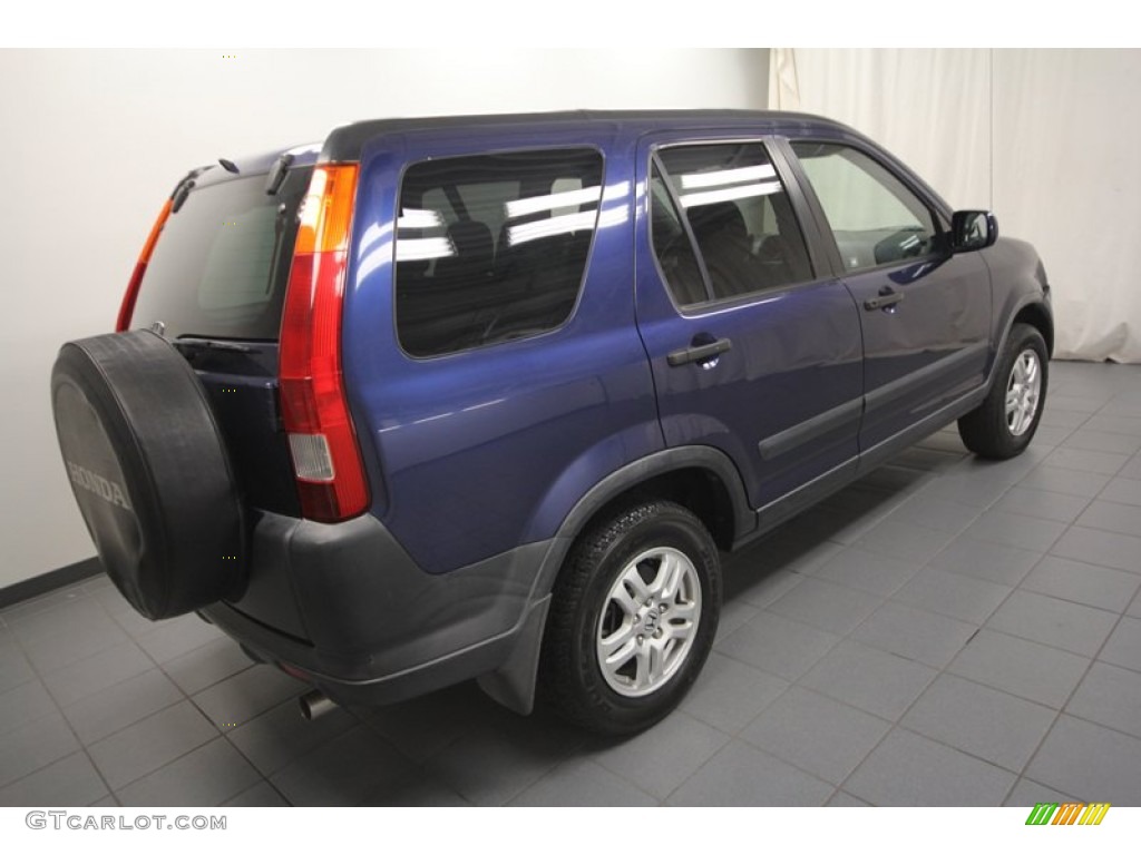 2004 CR-V EX 4WD - Eternal Blue Pearl / Black photo #11
