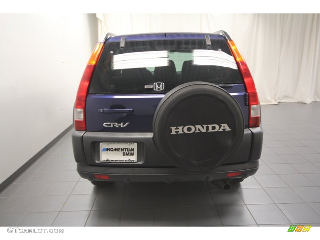 2004 CR-V EX 4WD - Eternal Blue Pearl / Black photo #12