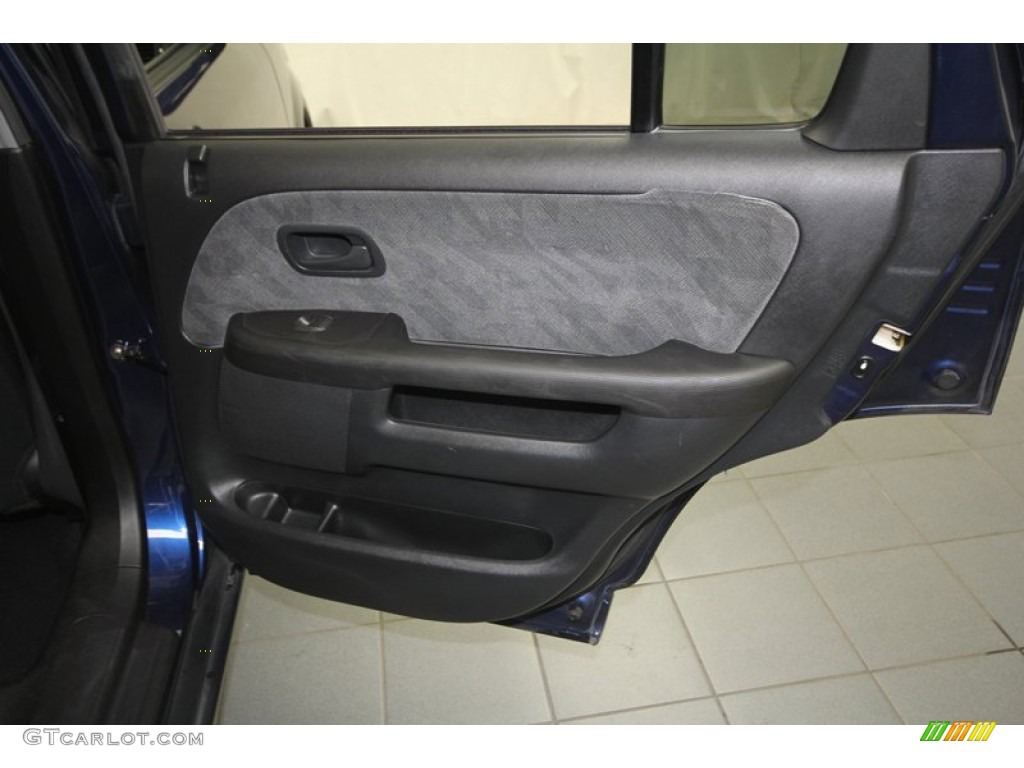 2004 CR-V EX 4WD - Eternal Blue Pearl / Black photo #31
