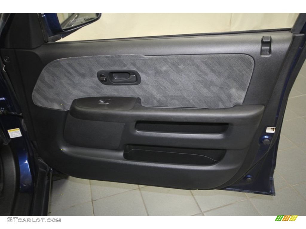 2004 CR-V EX 4WD - Eternal Blue Pearl / Black photo #34