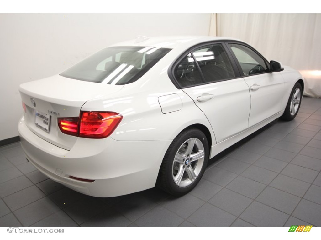 2013 3 Series 328i Sedan - Alpine White / Black photo #8