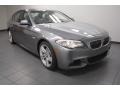 Space Gray Metallic 2013 BMW 5 Series 535i Sedan Exterior