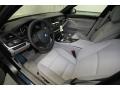 2013 BMW 5 Series Everest Gray Interior Front Seat Photo