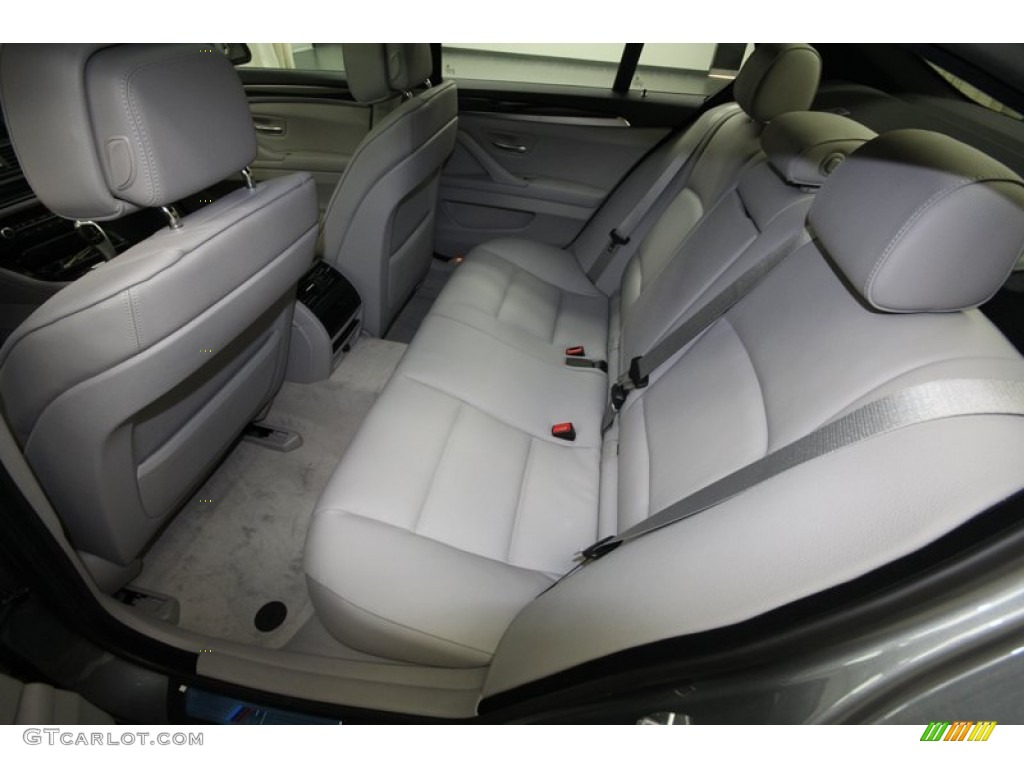 Everest Gray Interior 2013 BMW 5 Series 535i Sedan Photo #72825721