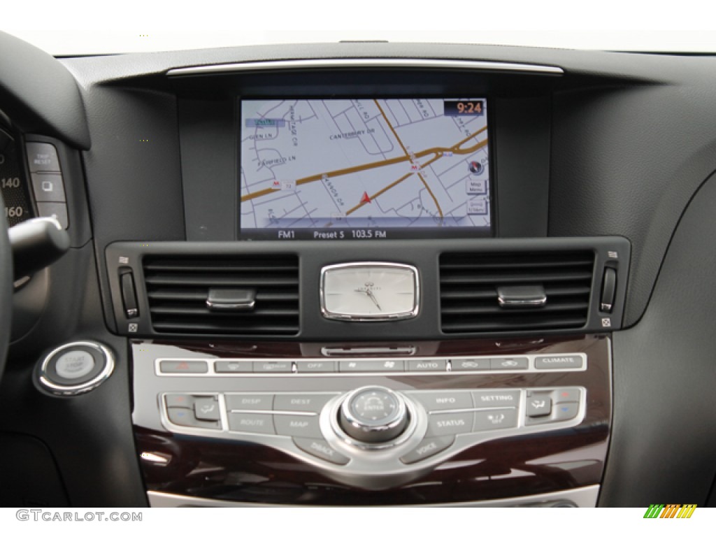 2012 Infiniti M 37x AWD Sedan Navigation Photos