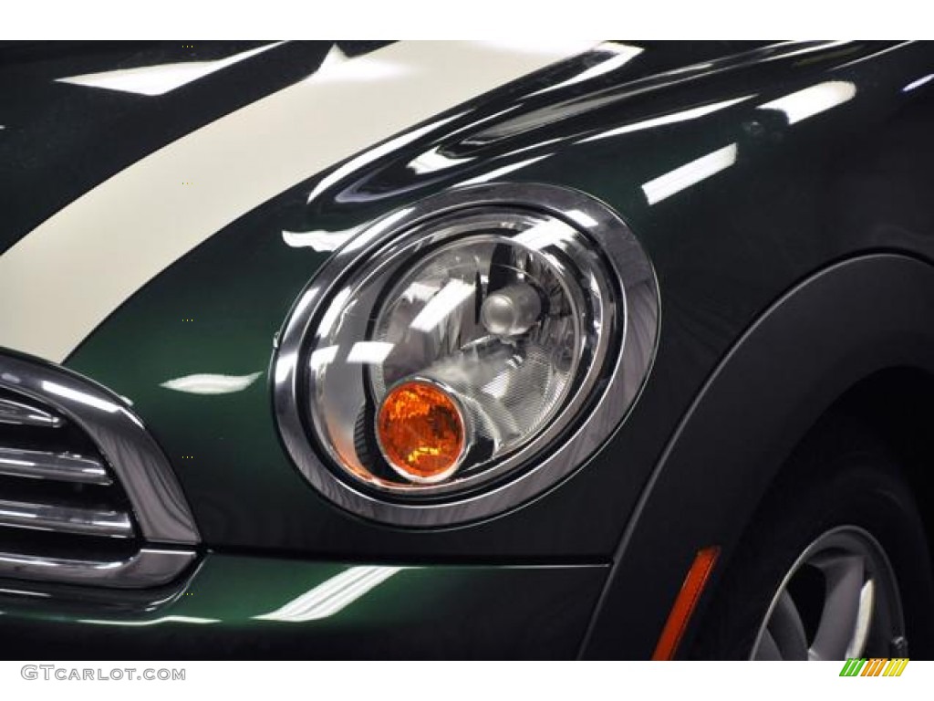 2013 Cooper Hardtop - British Racing Green II Metallic / Carbon Black photo #2