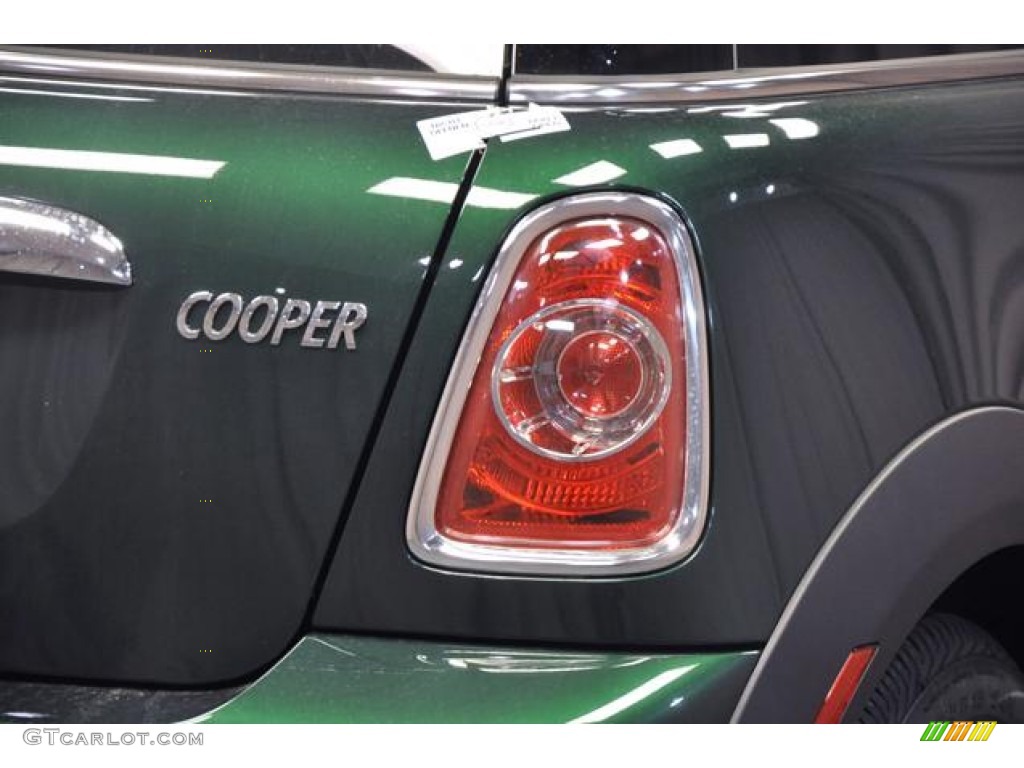 2013 Cooper Hardtop - British Racing Green II Metallic / Carbon Black photo #13