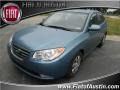 2007 Seattle Light Blue Hyundai Elantra GLS Sedan  photo #1