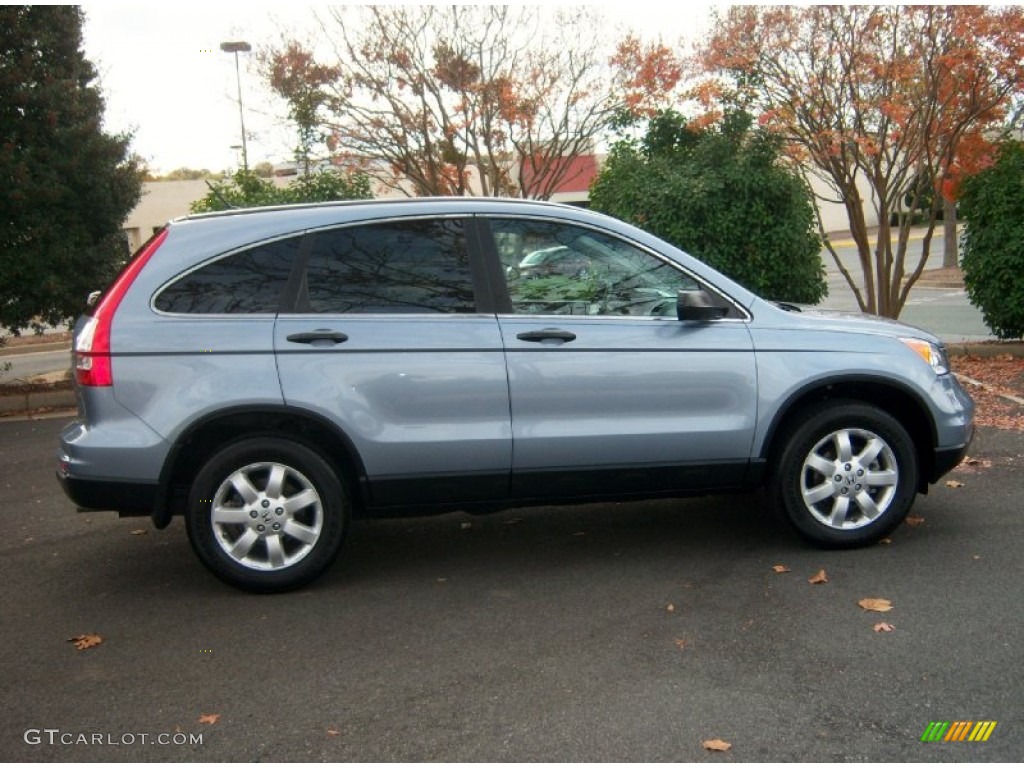 2011 CR-V SE 4WD - Glacier Blue Metallic / Gray photo #8