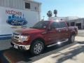 2013 Ruby Red Metallic Ford F150 XLT SuperCrew  photo #1