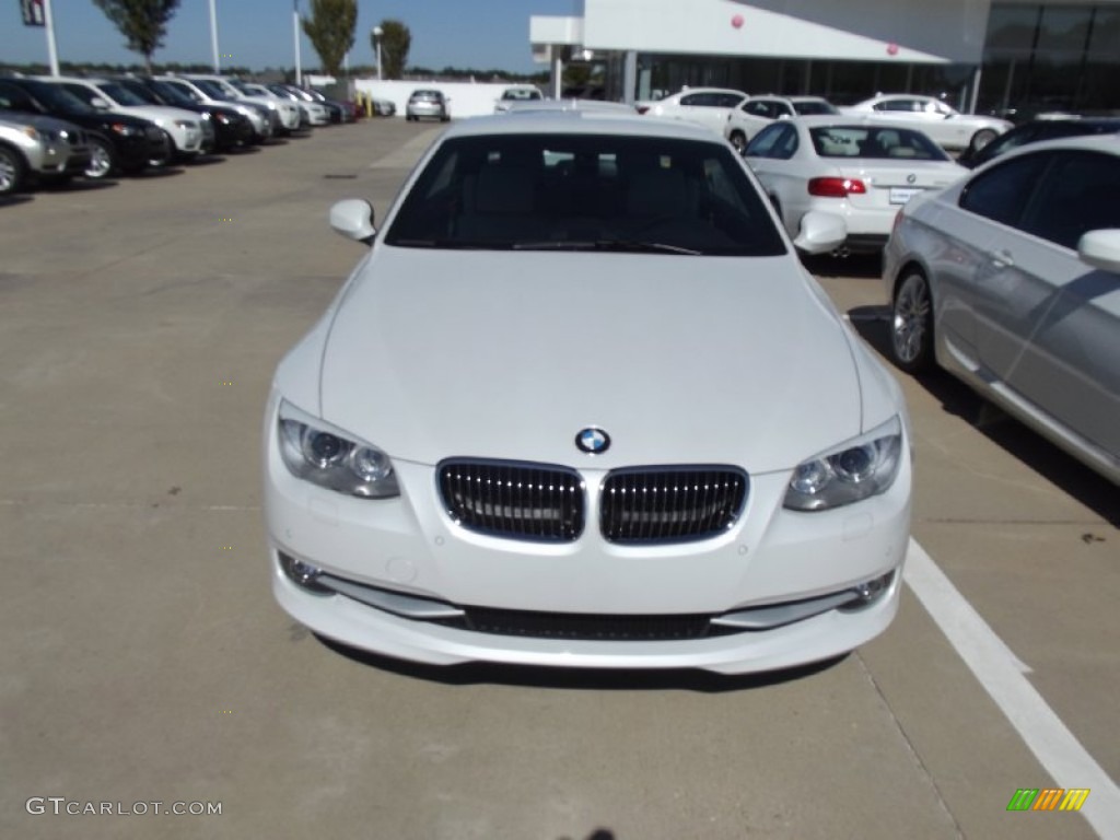 2013 3 Series 328i Convertible - Mineral White Metallic / Oyster photo #6