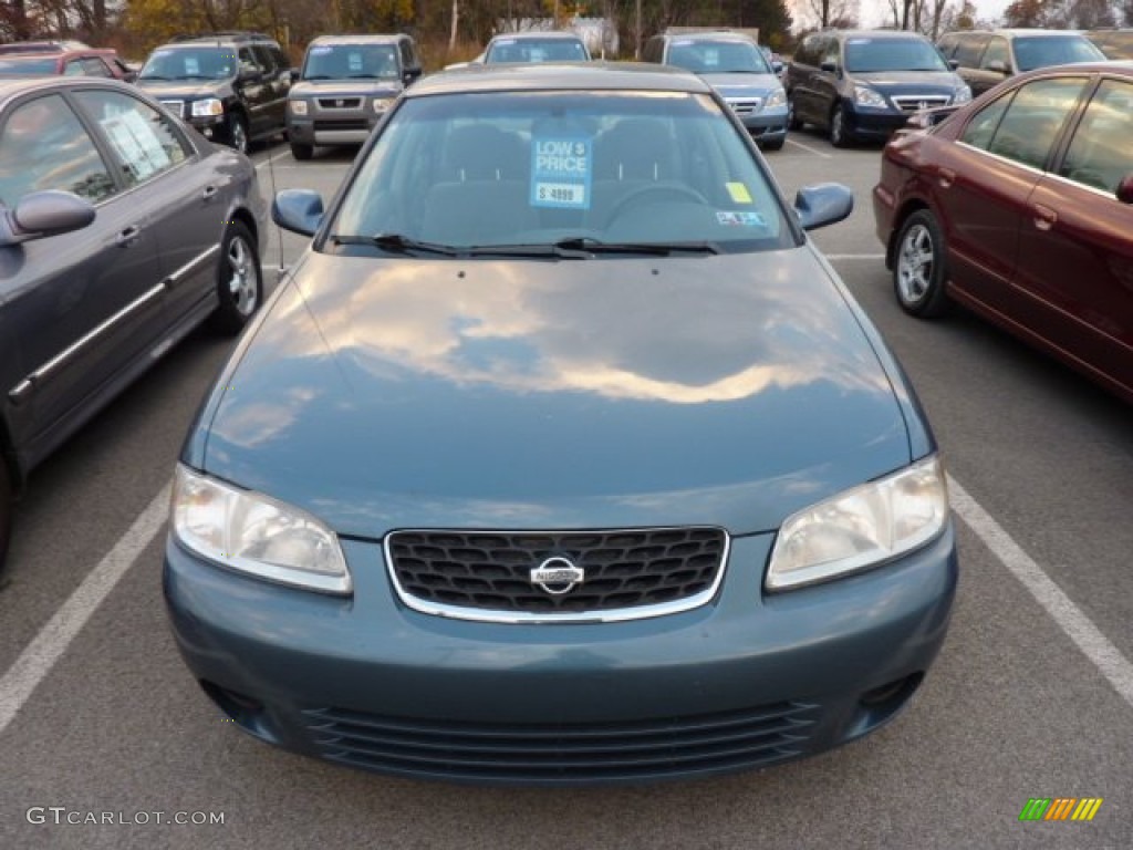 2002 Sentra GXE - Out Of The Blue / Stone photo #2