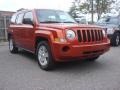 Sunburst Orange Pearl 2010 Jeep Patriot Sport