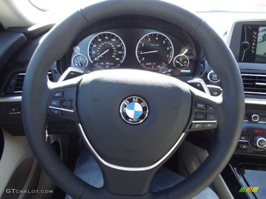 2013 BMW 6 Series 650i Coupe Steering Wheel Photos