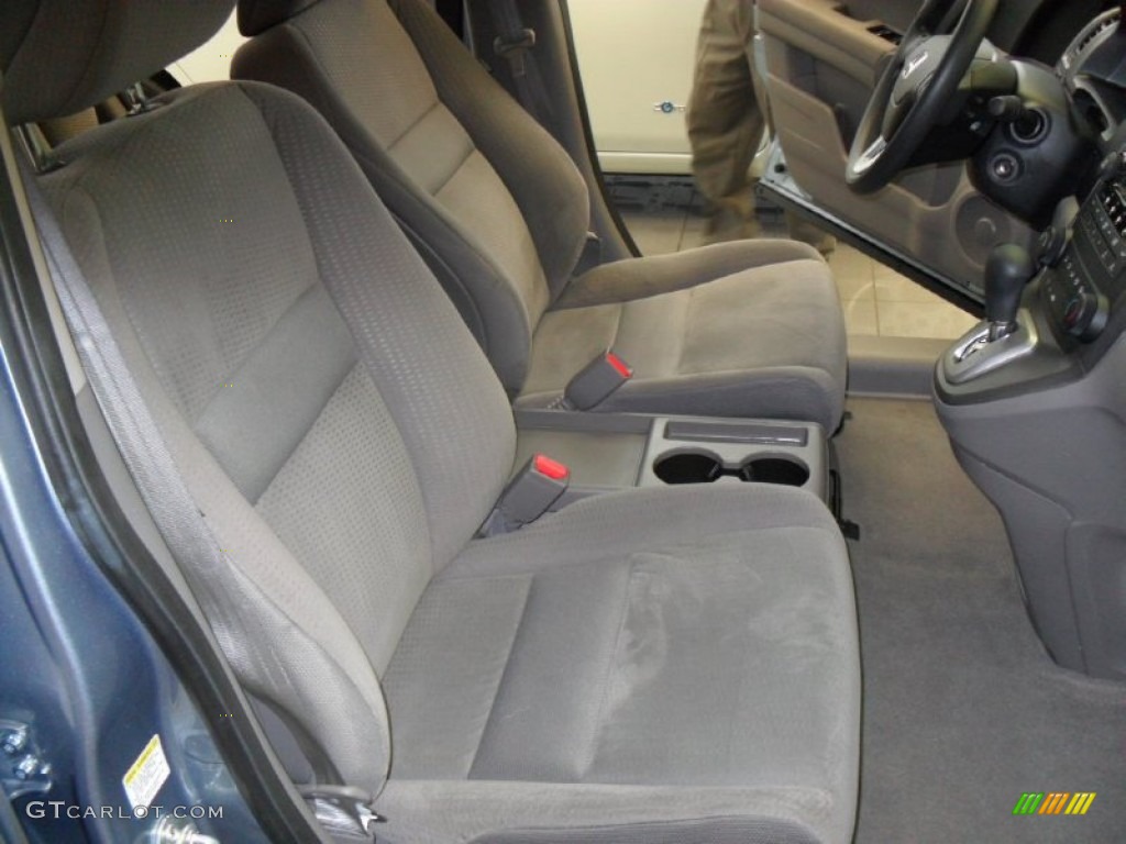 2009 CR-V EX 4WD - Glacier Blue Metallic / Gray photo #11