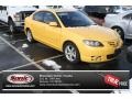 2004 Solar Yellow Mica Mazda MAZDA3 s Sedan #72826523